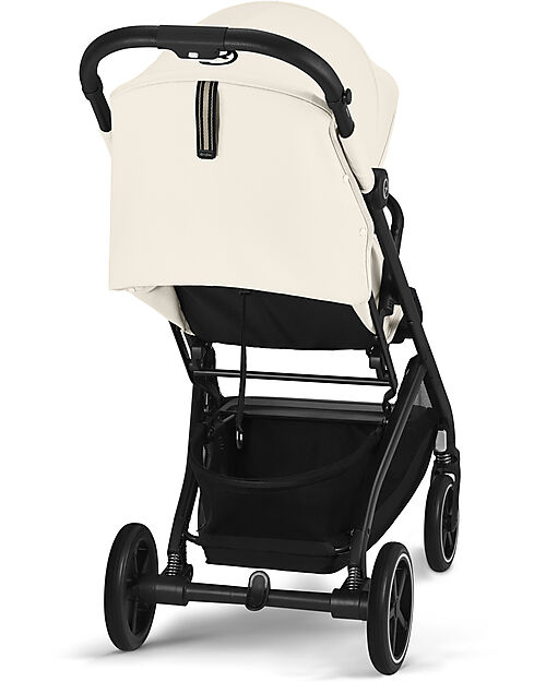 Cybex Passeggino Beezy - Canvas White/Light Beige - Il Più Compatto Passeggini Leggeri