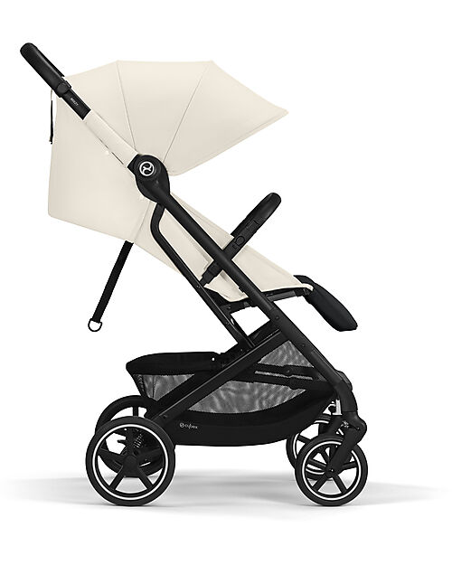 Cybex Passeggino Beezy - Canvas White/Light Beige - Il Più Compatto Passeggini Leggeri