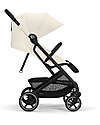 Cybex Passeggino Beezy - Canvas White/Light Beige - Il Più Compatto Passeggini Leggeri