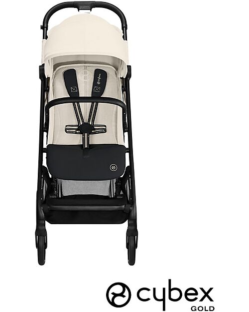 Cybex Passeggino Beezy - Canvas White/Light Beige - Il Più Compatto Passeggini Leggeri