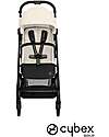 Cybex Passeggino Beezy - Canvas White/Light Beige - Il Più Compatto Passeggini Leggeri