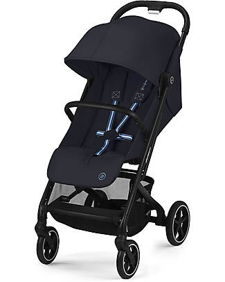 Cybex Passeggino Beezy - Dark Blue/Navy Blue - Il Più Compatto Passeggini Leggeri