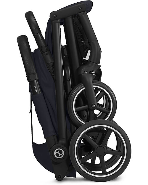 Cybex Passeggino Beezy - Dark Blue/Navy Blue - Il Più Compatto Passeggini Leggeri
