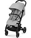 Cybex Passeggino Beezy - Fog Grey/Light Grey - Il Più Compatto Passeggini Leggeri