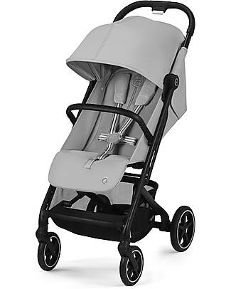 Cybex Passeggino Beezy - Fog Grey/Light Grey - Il Più Compatto Passeggini Leggeri