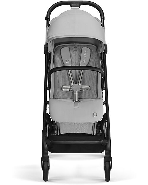Cybex Passeggino Beezy - Fog Grey/Light Grey - Il Più Compatto Passeggini Leggeri