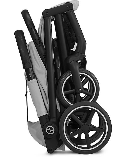 Cybex Passeggino Beezy - Fog Grey/Light Grey - Il Più Compatto Passeggini Leggeri