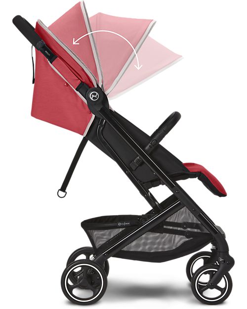 Cybex Passeggino Beezy - Hibiscus Red/Red - Comfort in Città dalla Nascita! Passeggini Leggeri