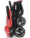 Cybex Passeggino Beezy - Hibiscus Red/Red - con Cintura One-Pull Passeggini Leggeri