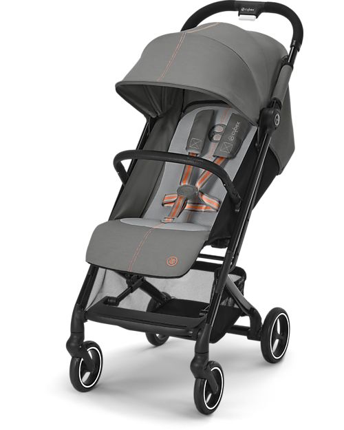 Cybex Passeggino Beezy - Lava Grey/Mid Grey - Comfort in Città dalla Nascita! Passeggini Leggeri