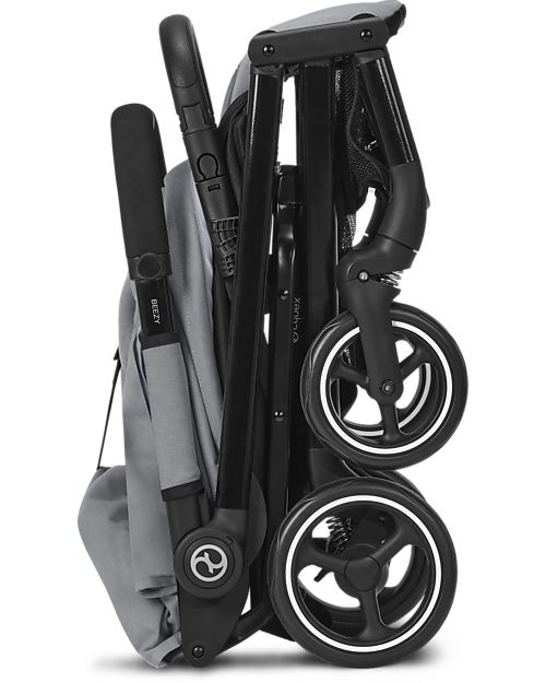 Cybex Passeggino Beezy - Lava Grey/Mid Grey - Comfort in Città dalla Nascita! Passeggini Leggeri