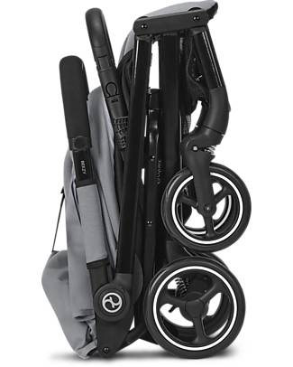 Cybex Passeggino Beezy - Lava Grey/Mid Grey - Comfort in Città dalla Nascita! Passeggini Leggeri