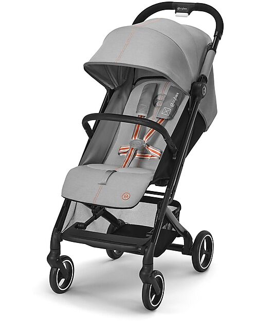 Cybex Passeggino Beezy - Lava Grey/Mid Grey - con Cintura One-Pull Passeggini Leggeri
