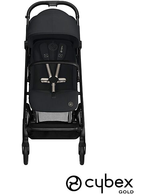 Cybex Passeggino Beezy - Magic Black/Black - Il Più Compatto Passeggini Leggeri