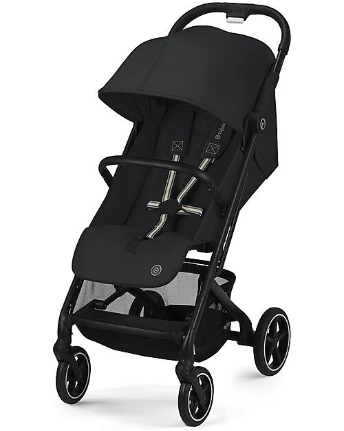 Cybex Passeggino Beezy - Magic Black/Black - Il Più Compatto Passeggini Leggeri