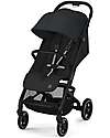 Cybex Passeggino Beezy - Magic Black/Black - Il Più Compatto Passeggini Leggeri