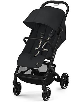 Cybex Passeggino Beezy - Magic Black/Black - Il Più Compatto Passeggini Leggeri