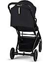 Cybex Passeggino Beezy - Magic Black - Telaio Nero - Il più Compatto Passeggini Leggeri