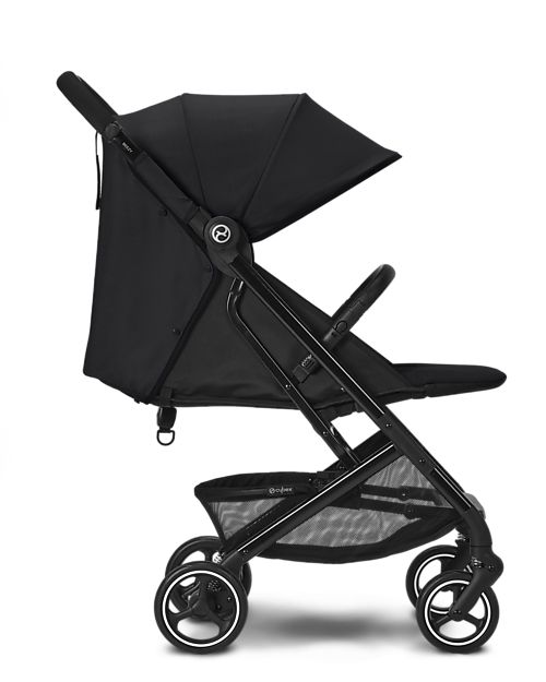 Cybex Passeggino Beezy - Moon Black/Black - Comfort in Città dalla Nascita! Passeggini Leggeri