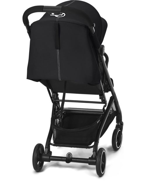Cybex Passeggino Beezy - Moon Black/Black - Comfort in Città dalla Nascita! Passeggini Leggeri