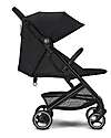 Cybex Passeggino Beezy - Moon Black/Black - con Cintura One-Pull Passeggini Leggeri