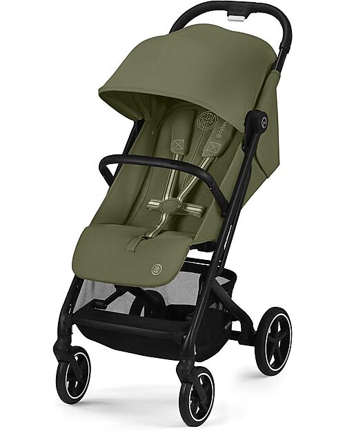 Cybex Passeggino Beezy - Moss Green/Khaki - Il Più Compatto Passeggini Leggeri