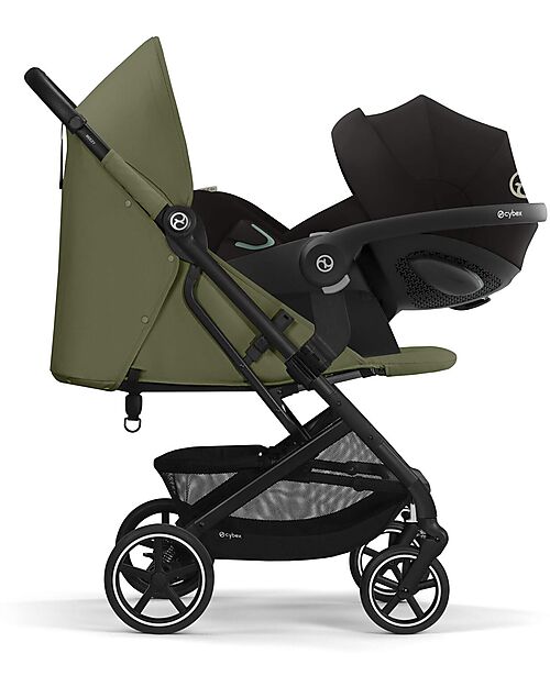 Cybex Passeggino Beezy - Moss Green/Khaki - Il Più Compatto Passeggini Leggeri