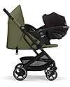 Cybex Passeggino Beezy - Moss Green/Khaki - Il Più Compatto Passeggini Leggeri