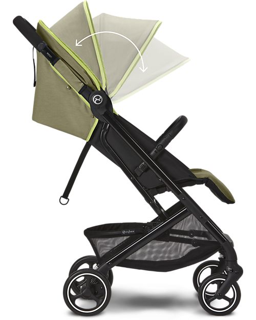 Cybex Passeggino Beezy - Nature Green/Green - Comfort in Città dalla Nascita! Passeggini Leggeri