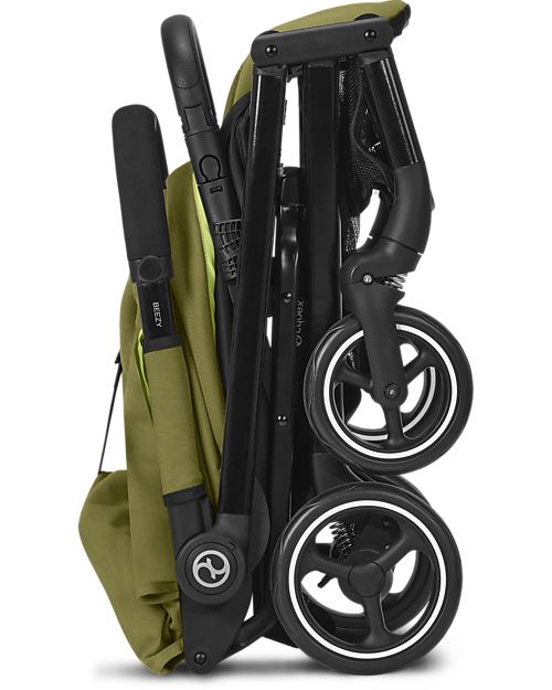 Cybex Passeggino Beezy - Nature Green/Green - Comfort in Città dalla Nascita! Passeggini Leggeri