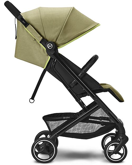 Cybex Passeggino Beezy - Nature Green/Green - con Cintura One-Pull Passeggini Leggeri