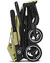 Cybex Passeggino Beezy - Nature Green/Green - con Cintura One-Pull Passeggini Leggeri