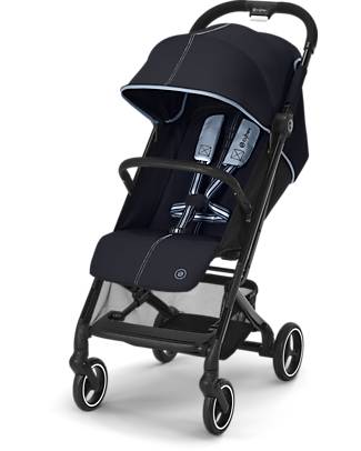 Cybex Passeggino Beezy - Ocean Blue/Navy Blue - Comfort in Città dalla Nascita! Passeggini Leggeri
