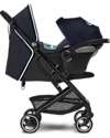 Cybex Passeggino Beezy - Ocean Blue/Navy Blue - Comfort in Città dalla Nascita! Passeggini Leggeri