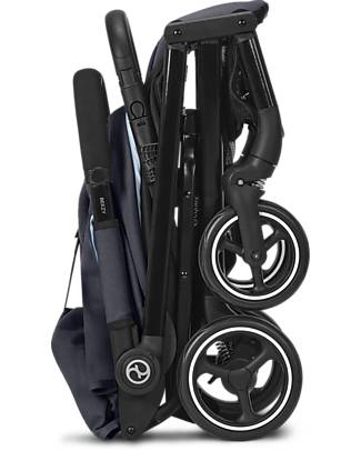 Cybex Passeggino Beezy - Ocean Blue/Navy Blue - Comfort in Città dalla Nascita! Passeggini Leggeri