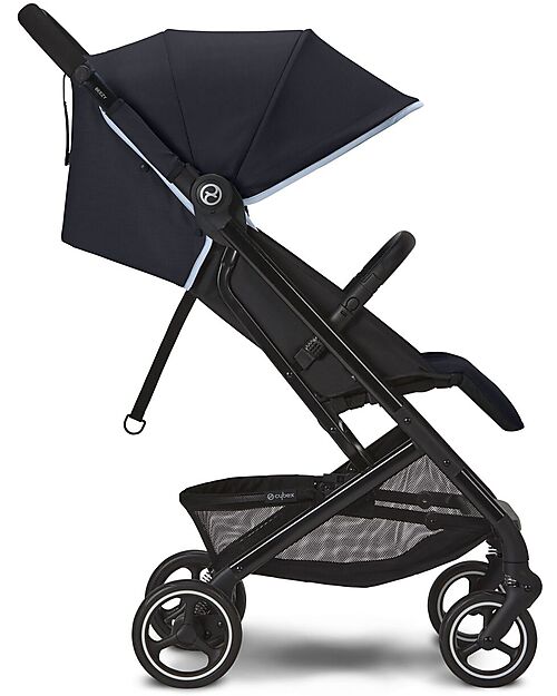 Cybex Passeggino Beezy - Ocean Blue/Navy Blue - con Cintura One-Pull Passeggini Leggeri