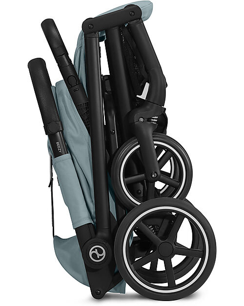 Cybex Passeggino Beezy - Stormy Blue/Light Blue - Il Più Compatto Passeggini Leggeri