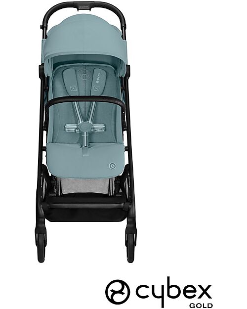 Cybex Passeggino Beezy - Stormy Blue/Light Blue - Il Più Compatto Passeggini Leggeri