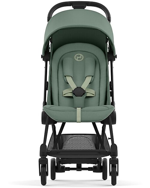 Cybex Passeggino Coya - Leaf Green Telaio Matt - Leggero e Ultracompatto dalla Nascita ai 4 Anni Passeggini Leggeri