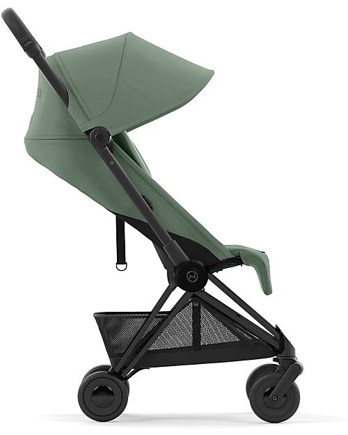 Cybex Passeggino Coya - Leaf Green Telaio Matt - Leggero e Ultracompatto dalla Nascita ai 4 Anni Passeggini Leggeri