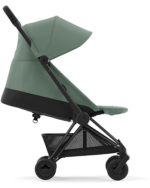 Cybex Passeggino Coya - Leaf Green Telaio Matt - Leggero e Ultracompatto dalla Nascita ai 4 Anni Passeggini Leggeri