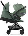 Cybex Passeggino Coya - Leaf Green Telaio Matt - Leggero e Ultracompatto dalla Nascita ai 4 Anni Passeggini Leggeri