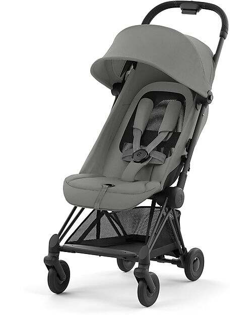 Cybex Passeggino Coya - Mirage Grey Telaio Matt - Leggero e Ultracompatto dalla Nascita ai 4 Anni Passeggini Leggeri