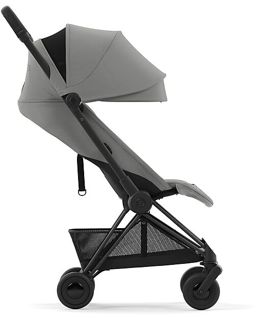Cybex Passeggino Coya - Mirage Grey Telaio Matt - Leggero e Ultracompatto dalla Nascita ai 4 Anni Passeggini Leggeri