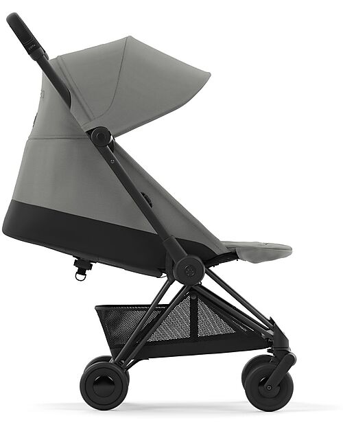 Cybex Passeggino Coya - Mirage Grey Telaio Matt - Leggero e Ultracompatto dalla Nascita ai 4 Anni Passeggini Leggeri