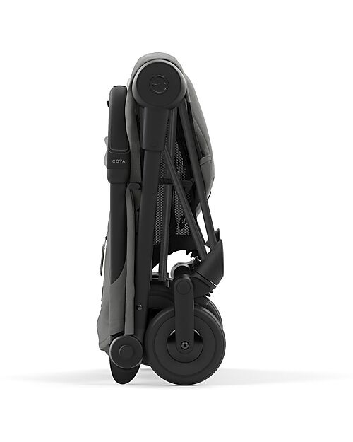 Cybex Passeggino Coya - Mirage Grey Telaio Matt - Leggero e Ultracompatto dalla Nascita ai 4 Anni Passeggini Leggeri
