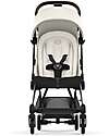 Cybex Passeggino Coya - Off White Telaio Chrome - Leggero e Ultracompatto dalla Nascita ai 4 Anni Passeggini Leggeri