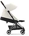 Cybex Passeggino Coya - Off White Telaio Chrome - Leggero e Ultracompatto dalla Nascita ai 4 Anni Passeggini Leggeri