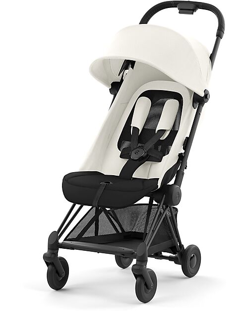 Cybex Passeggino Coya - Off White Telaio Matt - Leggero e Ultracompatto dalla Nascita ai 4 Anni Passeggini Leggeri