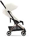 Cybex Passeggino Coya - Off White Telaio Rosegold - Leggero e Ultracompatto dalla Nascita ai 4 Anni Passeggini Leggeri